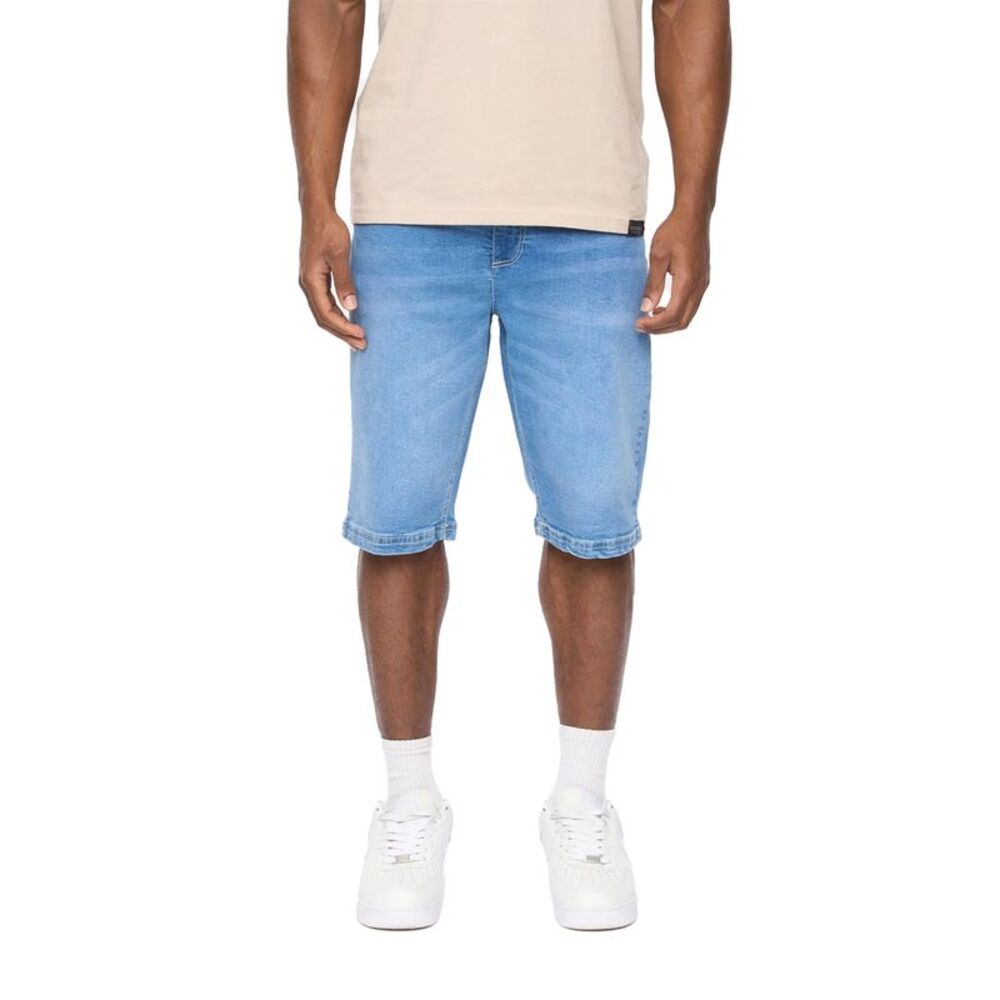 Crosshatch Mens Hammersmith Denim Shorts / Mid Wash